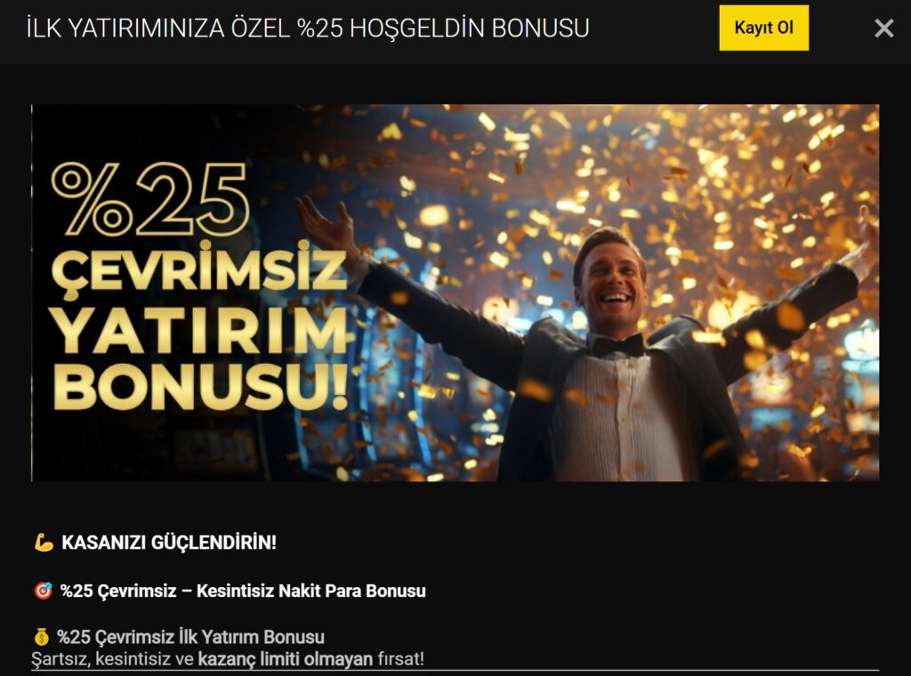 wolbet ilk yatırım bonusu